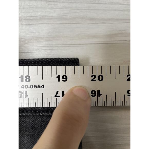 SO Jeans Womens 18 Plus Black High Rise Wide Leg Superstretch Black Wash Denim - Picture 4 of 13